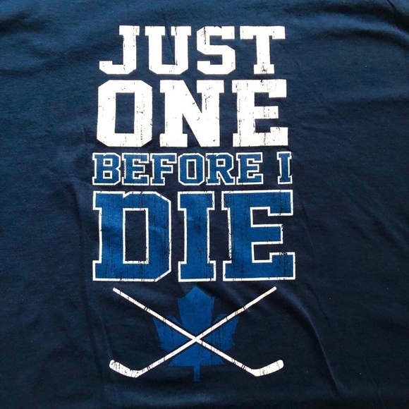 FUNNY Tshirt, Referring To Toronto Maple Leafs Winning The Cup, New Without Tags - Picture 2 of 5